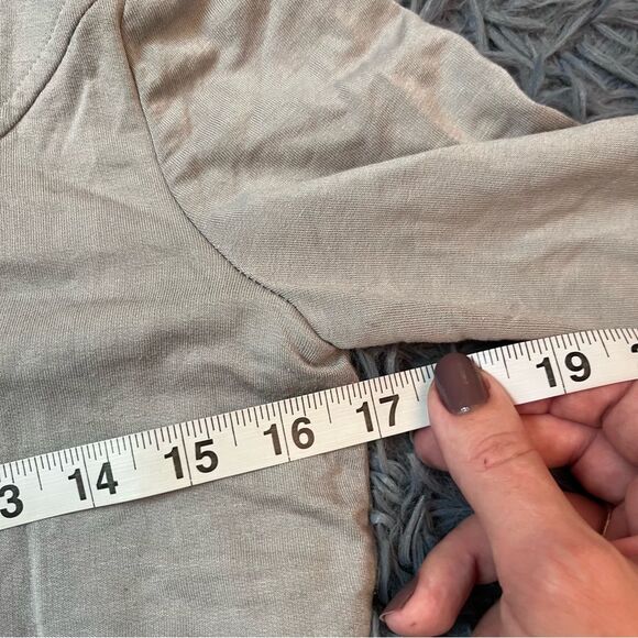 Helmut Lang Villous Asymmetrical Stretch Knit Jacket Grey Size M - Picture 4 of 6